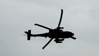 British army apache attack helicopter @ cosford airshow 2019