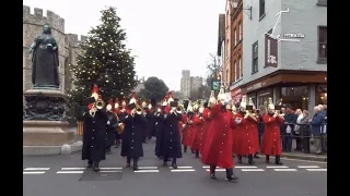 Changing the Guard at Windsor Castle  - Friday the 27th of December 2019