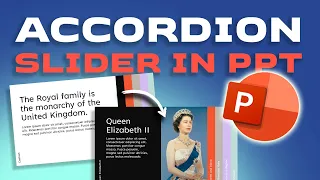 Make a PROFESSIONAL and DYNAMIC PRESENTATION with an Accordion Slider using PowerPoint 😱 + GIVEAWAY