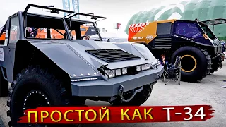 Военный Пикап Вездеход АГ 34 - простой как танк !