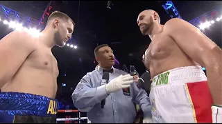 Tyson Fury gets nasty gash in win over Otto Wallin | Fight Highlights