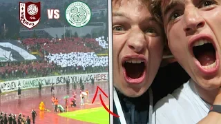 CRAZY Sarajevo ULTRAS vs THE HOOPS | FK Sarajevo vs Celtic Vlog