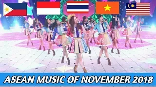 ASEAN POP MUSIC OF NOVEMBER 2018