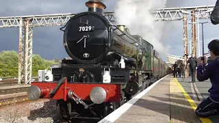 Clun Castle departing Chester for a second time 4th May 2019