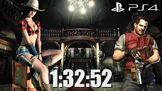 Resident Evil Revelations 2 Speed Run 1:32:52 PS4 60fps