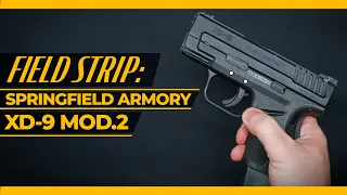 Springfield XD-9 Mod.2 [Field Strip]: Disassembly & Reassembly