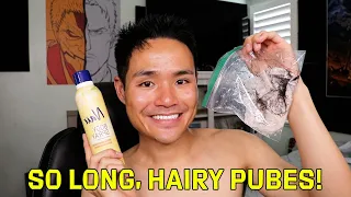 Spraying My HAIRY DICK With NAIR - A Visual Tutorial & Review!