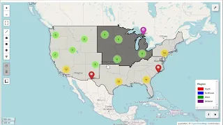 Creating a marker-cluster map with different icon styles