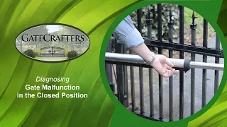 How To Diagnose Malfunctions With Driveway Gate Openers in Closed Position