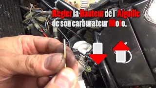 Changer et régler la hauteur d'une aiguille de carburateur moto. Pourquoi/Comment ? (Yamaha DT 125)