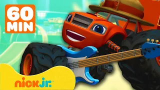 Blaze y Los Monster Machines | Blaze Canta Sobre Ciencia y Matemáticas | 1 Hora | Nick Jr.