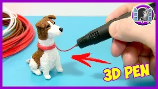 ДЖИНА ЭЛЛИ ДИ ПЕТС РИСУЕМ 3Д РУЧКОЙ | 3D PEN - Elli Di Pets