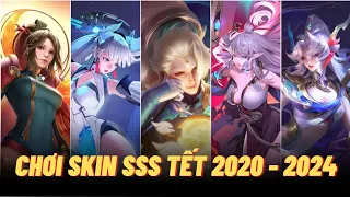 Chơi Tất Cả Skin Tết Nguyên Đán Bậc SSS từ 2020 - 2024 Của Liên Quân Mobile | Icyfoxx