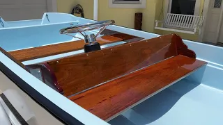 1971 13ft Boston Whaler Restoration Project | part 13 | Total Boat Gleam Varnish