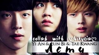 Yi An & Eun Bi & Tae Kwang | лети (collab w/ღVikysiaღ)