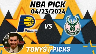 Indiana Pacers vs. Milwaukee Bucks 4/23/2024 FREE NBA Picks and Predictions on NBA Betting Tips