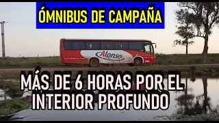 6 horas entre solitarios pueblos / Ómnibus de campaña