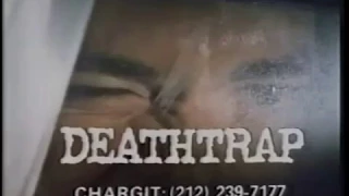 Deathtrap Stage Play Ad with Possible Brian Cox Narration (1980) (windowboxed)