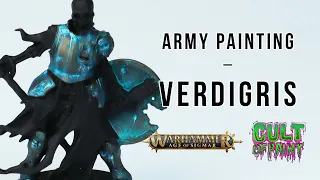 How to Paint VERDIGRIS on your miniatures.