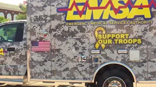 EMSA unveils 'Support Our Troops' ambulance ahead of 4th of July holiday