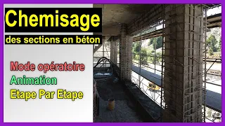 Renforcement par chemisage en béton armé (cas pratique mode opératoire)