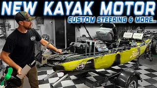 NEW Kayak Motor Install | BETTER FASTER CHEAPER 👉🏼 NK300 Kayak Trolling Motor