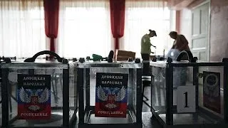 Выборы в Донбассе: "голосование под грохот войны"