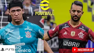 eFootball 2022  /  PS5 CORINTHIANS VS FLAMENGO  Gameplay  /60FPS