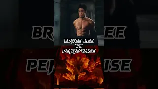 Bruce Lee VS Pennywise #shorts #brucelee #pennywise #vs