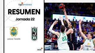 Lenovo Tenerife - Joventut Badalona (85-68) RESUMEN | Liga Endesa 2022-23