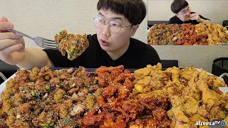 How did this Fried Chicken Place Keep Operating for 30 YEARS? I Ate 3 Fried Chicken! Yasigi Mukbang