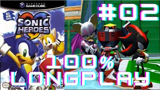 Gamecube Longplay [02]: Sonic Heroes 100% Part 2 (Team Dark Story)