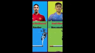 Football Players Who Smoke Cigarettes in Real Life 🚬 #footballplayer