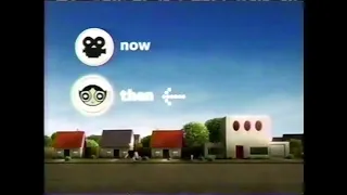 Cartoon Network City Now/Then bumper set in PPG's house: Cartoon Theatre to Powerpuff Girls (2006)