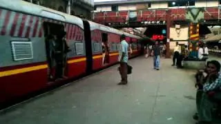 JUST LOOK AT THE BEAUTIFUL RETTROFITTED EMU OF CENTRAL RAILWAY