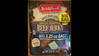 Bridgford Sweet Baby Ray's Sweet Teriyaki Beef Jerky Review