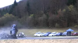 Crash test at 200km h