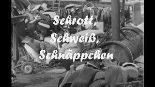 Autofriedhof im Deutschland der 60er Jahre