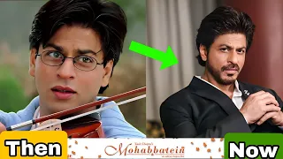 Bollywood Movie Cast Then and Now | Mohabbatein (2000) | #socialshorts  #bollywood