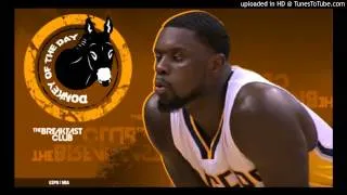 Donkey of the day - Lance Stephenson LeBron ear blow - At The Breakfast Club Power 105.1