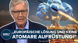 EUROPA: Aufrüstung von Atomwaffen zur Abschreckung - Dietmar Bartsch fordert europäische Lösung!