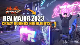 The Best of Tekken 7  Crazy Rounds at Rev Major 2023