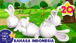 Imutnya Kelinci Tidur | Kartun & Lagu Anak Populer | Little Baby Bum Bahasa Indonesia