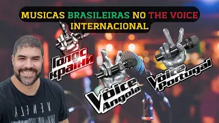 React ║ Músicas Brasileiras no The Voice Internacional