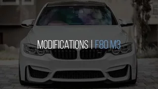 Modifications I've Chosen for My F80 M3