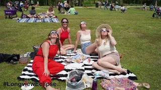 #LongviewEclipse at the Arboretum  -  Photo Montage