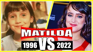 MATILDA  (1996) Cast Then and Now 2022 (26 years) How they changed.