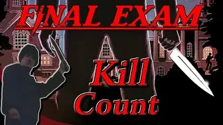 Final Exam (1981) - Kill Count