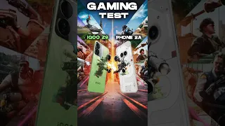 Nothing phone 2a vs iqoo z9 Gaming test