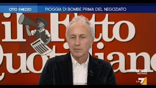 Ucraina, Marco Travaglio: "Siamo in guerra, ma non si deve dire. Le armi entreranno con finti ...